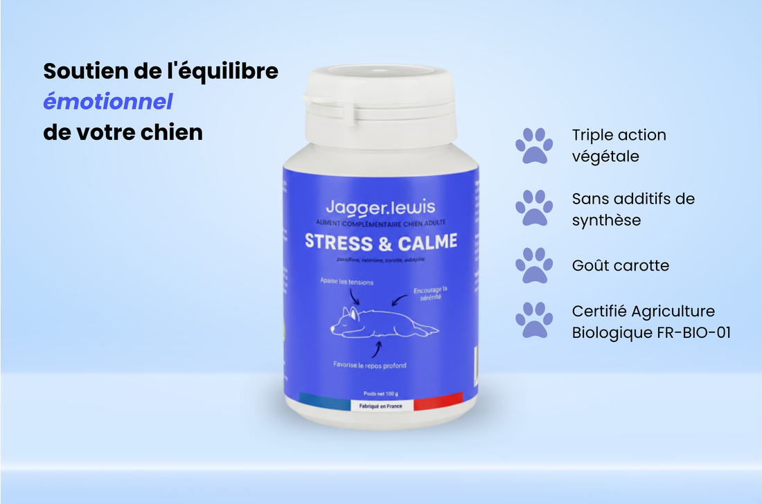 Complément anti-stress et calme Bio - Chien 